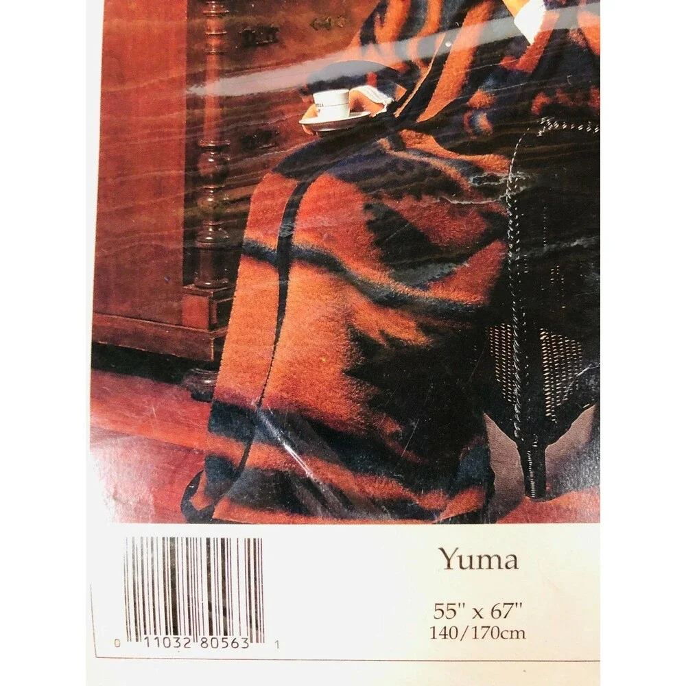 Biederlack Cuddle Wrap Blanket Yuma Southwest Snap Zip Wearable Stadium 55